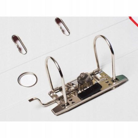 Segregator Herlitz Q.file 5 cm POPIELATY