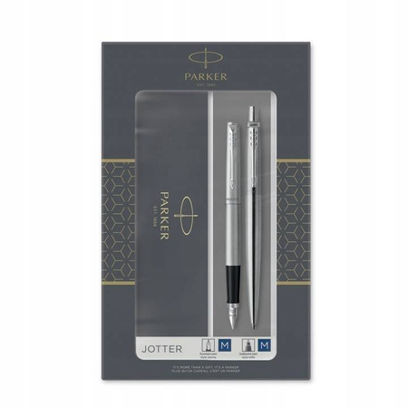 Parker Jotter Duo zestaw Stainless Steel CT