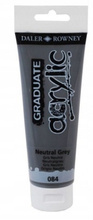 Farba akrylowa Daler Rowney 084 Natural Grey