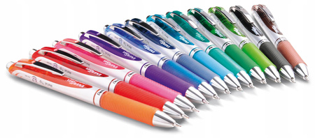 Pióro kulkowe ENERGEL Pentel BL77 CZERWONE