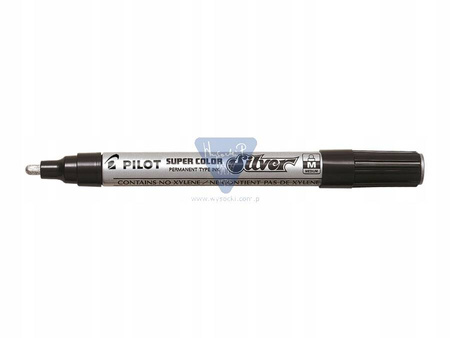 Marker olejny M PILOT SREBRNY