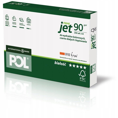 Papier do drukarki POLjet A4 90g