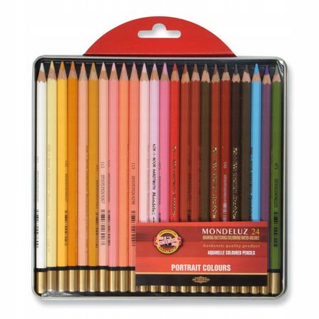 Kredki akwarelowe Mondeluz 24 kolory Koh&Noor