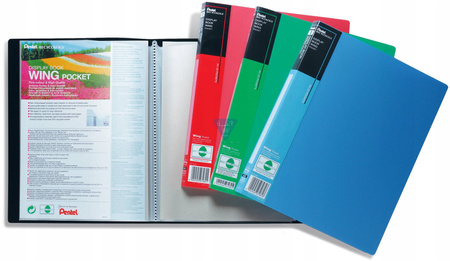 Album ofertowy Pentel DCF442 Wing 20 A4 Czarna