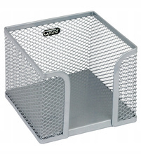 Pojemnik na kartki Grand srebrny