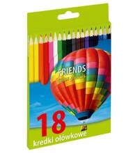 Kredka ołówkowa 18 kol. UNIONL