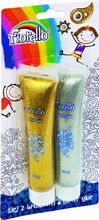Klej z brokatem Fiorello GR-BK75B2 75ml x 2 kolory