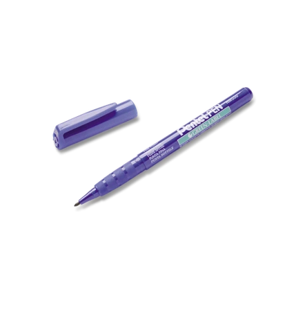 Pentel marker cienki wodoodporny NMS50 niebieski