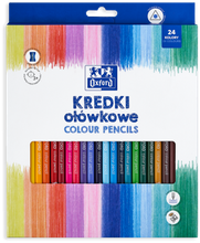KREDKI OŁÓWKOWE OXF REGULAR 24 KOL