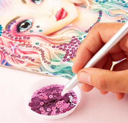 Zestaw z cekinami Diamond Picture Top Model