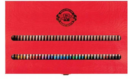 Pastele suche w drewnianej oprawce GIOCONDA