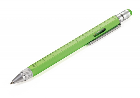 DŁUGOPIS WIELOZADANIOWY TROIKA CONSTRUCTION, ZIELONY NEON