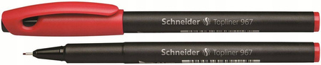 Cienkopis SCHNEIDER Topliner 967 04 mm czerwony