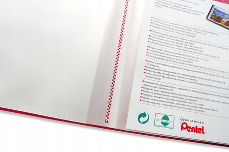 Album ofertowy Pentel DCF646 A4/A3 60 k NIEBIESKI