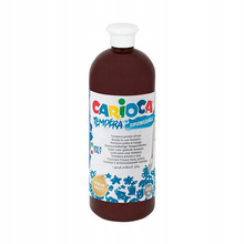 Farba tempera 1000 ml BRĄZOWA Carioca