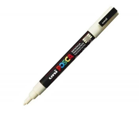 MARKER UNI POSCA PC-3M BIAŁY NR 1