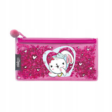 Piórnik Dziecięcy Pływające Gwiazdki Różowy