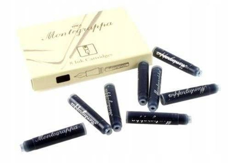 MONTEGRAPPA NABOJE DO PIÓRA NIEBIESKIE 8SZT