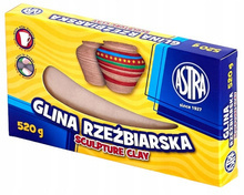 Astra Glina rzeźbiarska 520gram naturalna