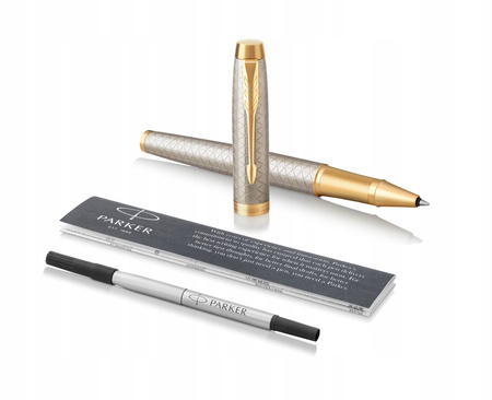 PARKER IM pióro kulkowe Premium Warm Grey GT F