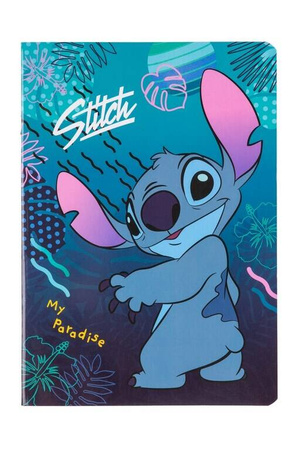 DISNEY CORE ZESZYT A5 32K 3 LINIE WZÓR 4 STITCH coolpack