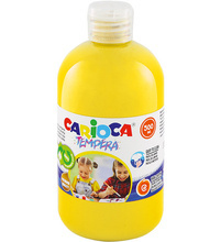 Farba Carioca tempera N 500 ml (40427/03) żółta