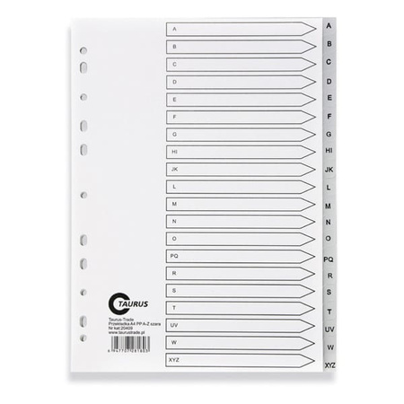 PRZEKŁADKI TAURUS A4 A-Z