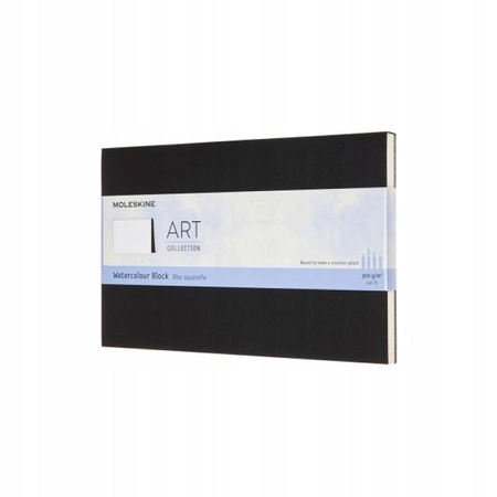 Blok Watercolour L 13x21 cm 20 stron czarny