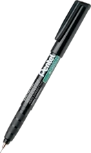 Pentel marker cienki wodoodporny czarny NMF50