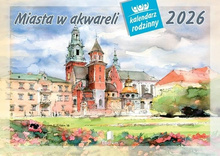 KALENDARZ 13PL.WL05 MIASTA W AKWARELI