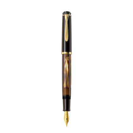 PIÓRO WIECZNE M 200 EF BRĄZOWE MARMUR PELIKAN