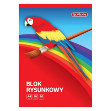 BLOK RYSUNKOWY A4 BIAŁY HERLITZ