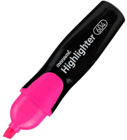 Zakreślacz  604 różowy MonAmi (2060067557)