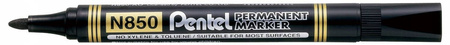 Marker permanentny Pentel N850 CZARNY okrągły