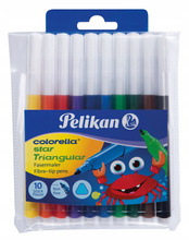 Flamastry Pelikan Colorella Star C303 10 kolorów