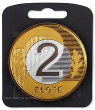 MAGNES I Love Poland MONETA DWUZŁOTOWA