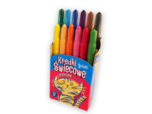 KREDKI TETISKI ŚWIECOWE WYKRĘC. 12 KOL.