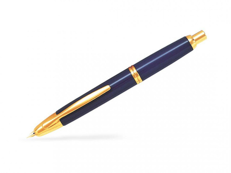 PILOT PIÓRO WIECZNE CAPLESS GOLD -M, NIEBIESKIE