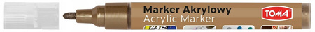 MARKER AKRYLOWY TOMA 402 BRĄZOWY