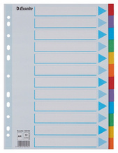 PRZEKŁADKA ESSELTE A4 KARTON 12CZ