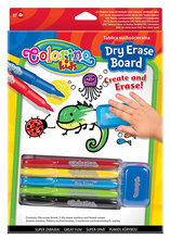 Tablica suchościeralna Colorino Kids