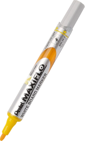 Pentel marker suchościeralny MWL5S Maxiflo żłóty