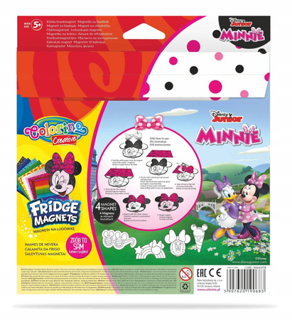 Magnesy na lodówkę Colorino Disney Minnie Mouse