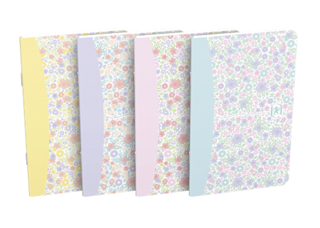 ZESZYT OXFORD 9X14 30K FLOWERS