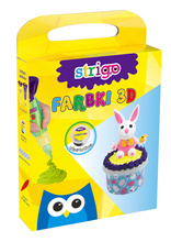 Farbki 3D Babeczka Królik STRIGO