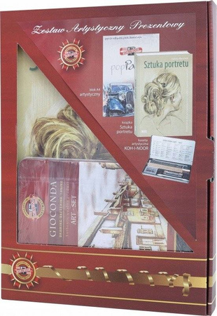 Sztuka portretu + akcesoria Zestaw Koh I Noor