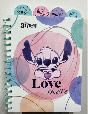 DISNEY FASHION KOŁOBRULION A5 100K STITCH WZÓR 1