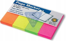 Zakładki indeksujące pastelowe (4x50) Koh I Noor