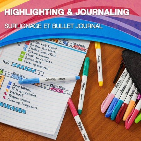 TEXTMARKER SHARPIE S-NOTE 20 KOL. PASTEL