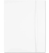 Teczka z gumką A4 COSMO biała